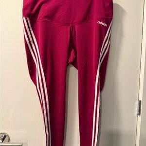 Women’s Adidas 3 stripe Designed to Move 7/8 Leggings 2X